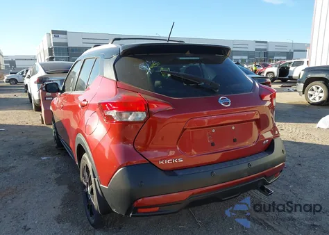 2020 Nissan Kicks Sr Xtronic Cvt from USA, damaged, VIN 3N1CP5DV2LL570135